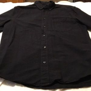 H and m long sleeve button down shirt